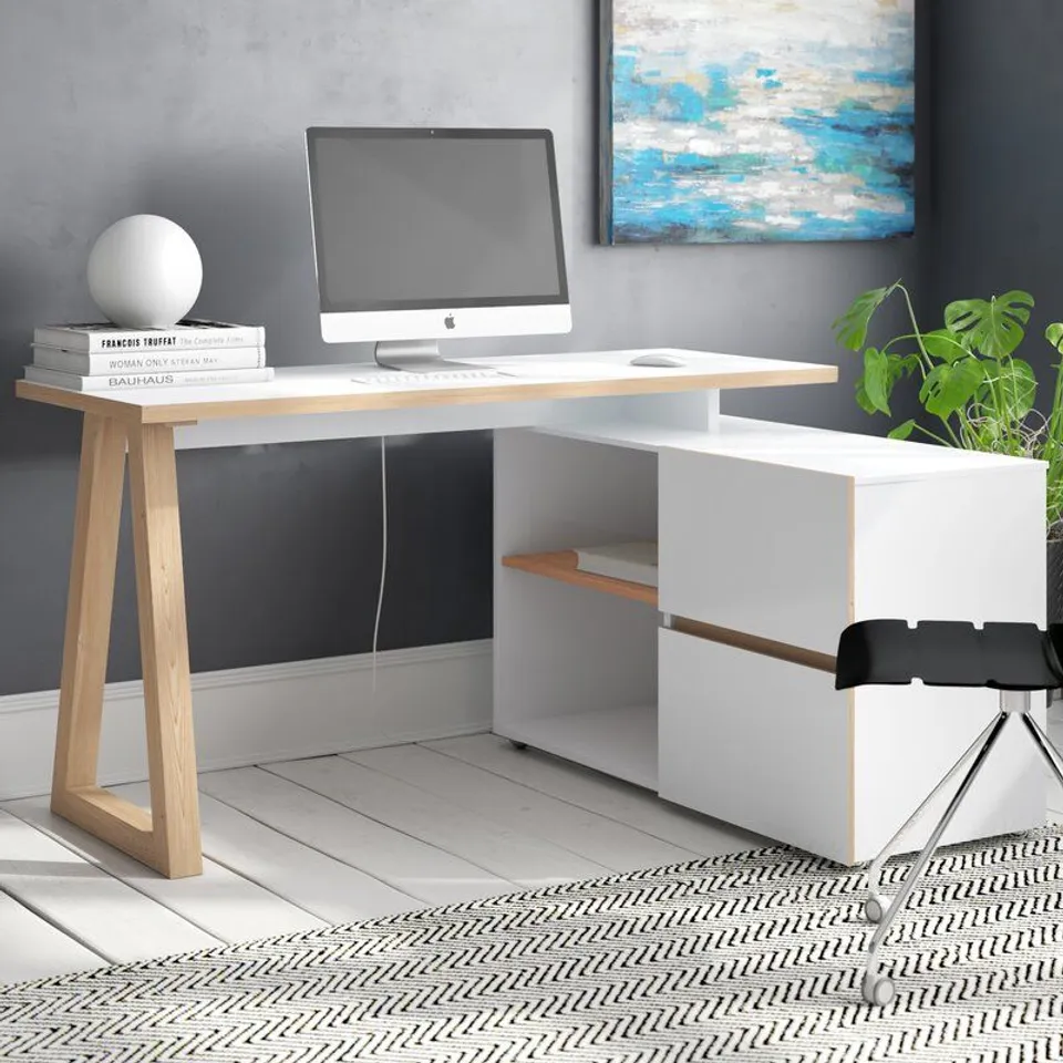 BOXED CLUB C 145CM WRITING DESK (2 BOXES)