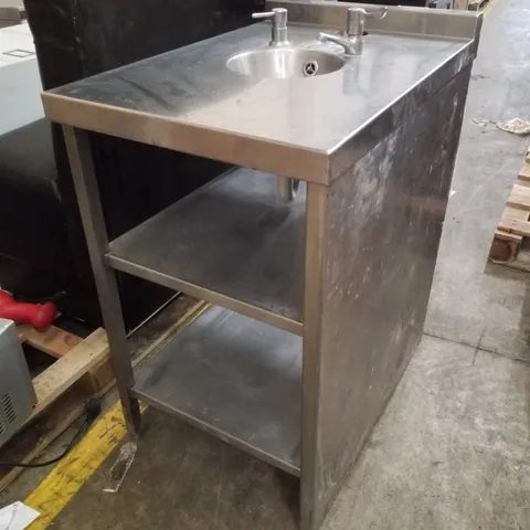 STAINLESS STEEL HAND WASH STATION