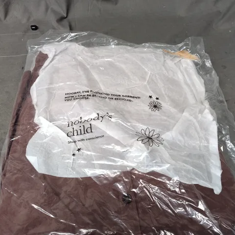 NOBODY'S CHILD MONTEGO MIDI DRESS – BROWN, UK 16