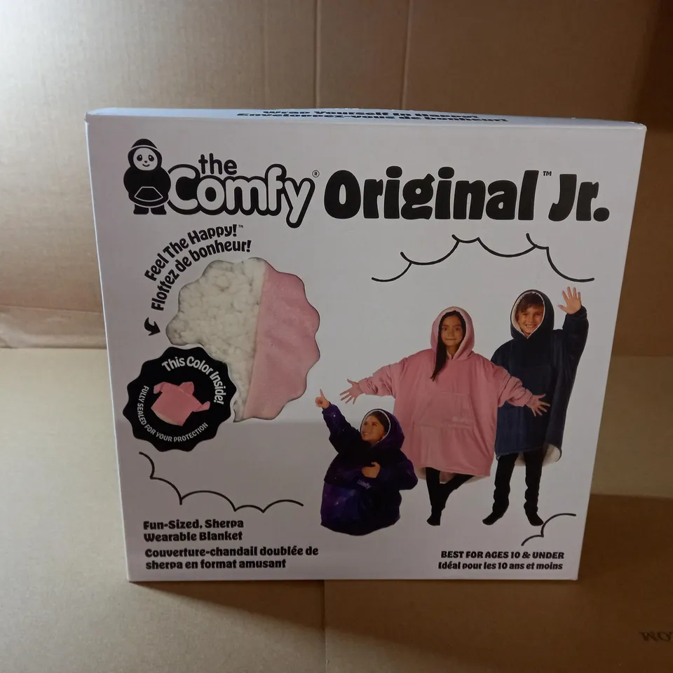 BOXED THE COMFY ORIGINAL JR SHERPA BLANKET - PINK