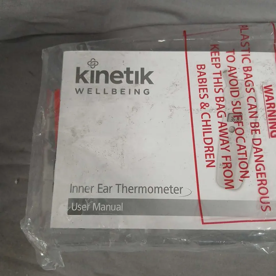 KINETIK WELLBEING INNER EAR THERMOMETER –  WITH USER MANUAL