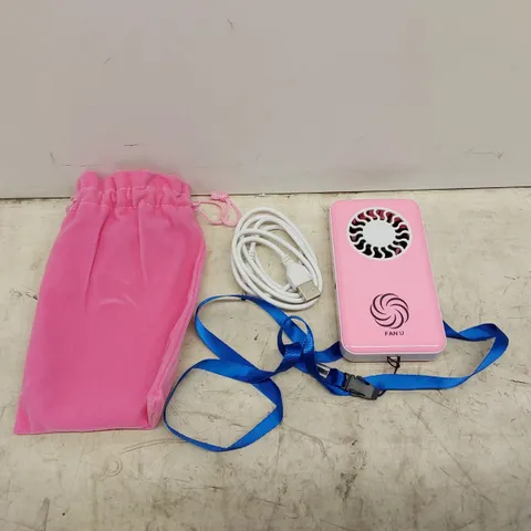 BAGGED FAN U PORTABLE & RECHARGEABLE FAN (1 ITEM)