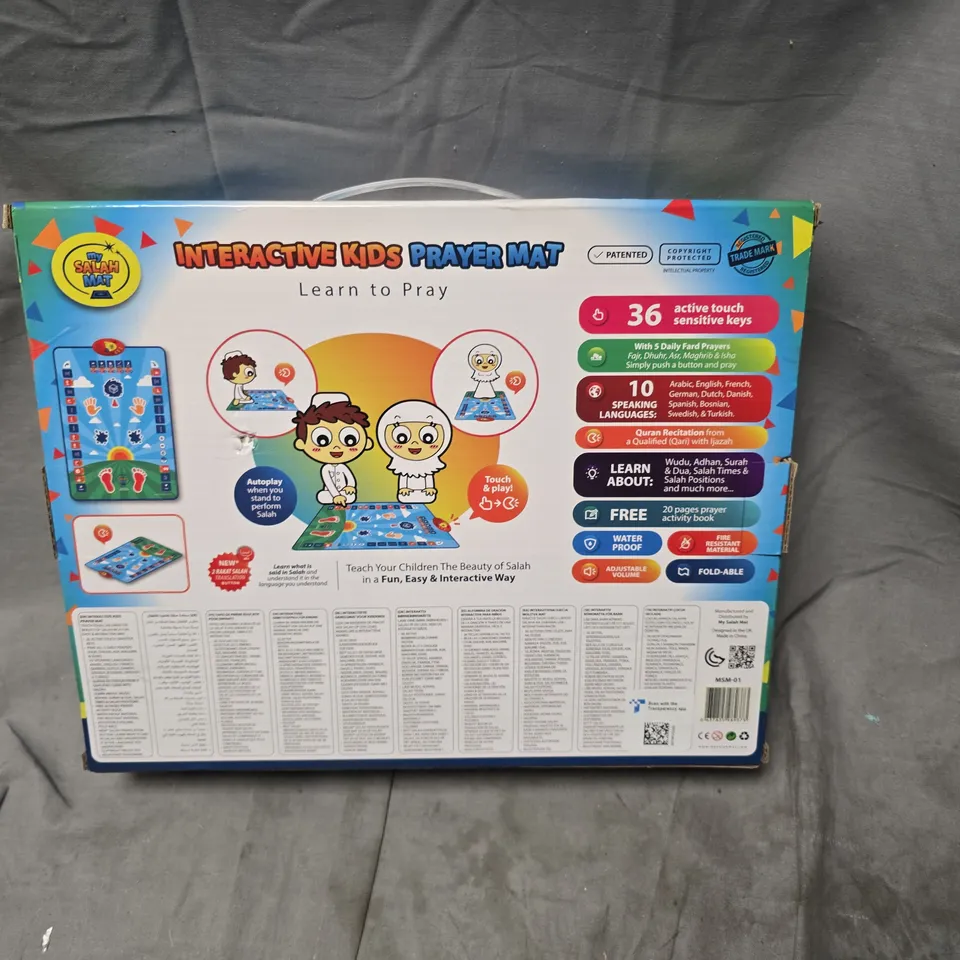 INTERACTIVE KIDS PRAYER MAT – LEARN TO PRAY (36 TOUCH KEYS)