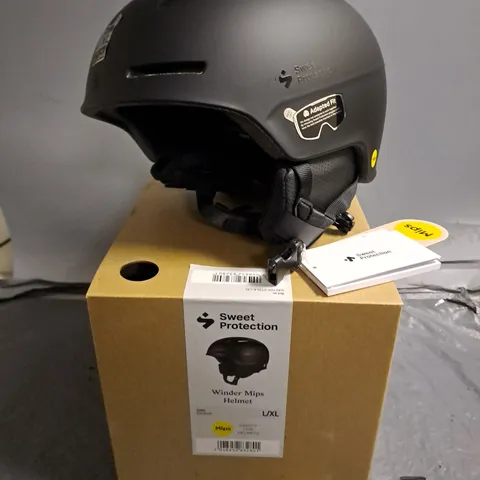 SWEET PROTECTION WINDER MIPS HELMET IN DIRT BLACK - L/XL