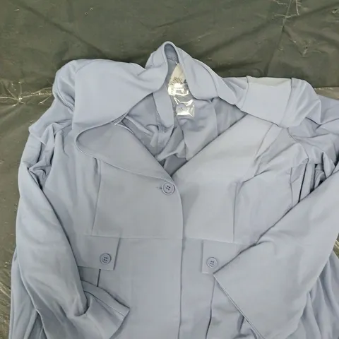 WYNNE LAYERS LONG SLEEVE LADIES BUTTON UP TOP - XL