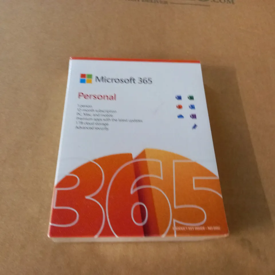SEALED MICROSOFT 365 PERSONAL SOFTWARE
