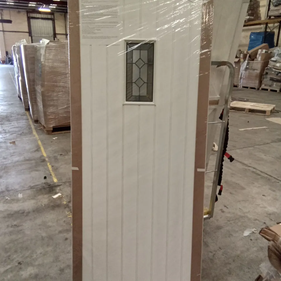 PACKAGED 1998 X 760MM COTTAGE T/GLAZED PRIMED EXTERNAL DOOR