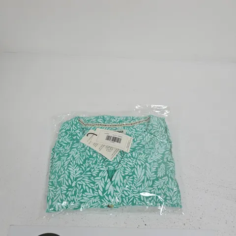 MUDFLOWER WOMEN'S LEAF-PRINT TOP – UK 16 (EU 44, US 12)