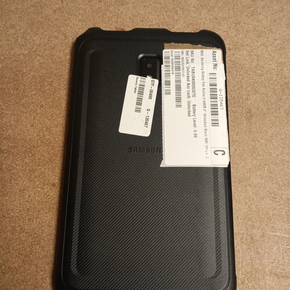 SAMSUNG GALAXY TAB ACTIVE 3