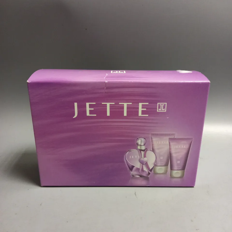 BOXED JETTE EAU DE PARFUM 30ML, SHOWERGEL 50ML AND BODY LOTION 50ML GIFT SET