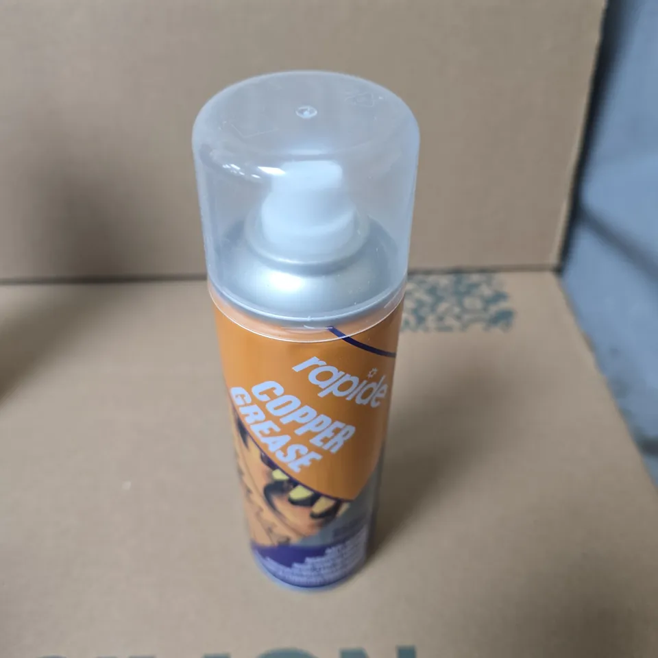 APPROXIMATELY 10 ASSORTED AEROSOLS INCLUDING RAPIDE COPPER GREASE , SURE DEODORANT AND GT85 MULTI PURPOSE SPRAY 