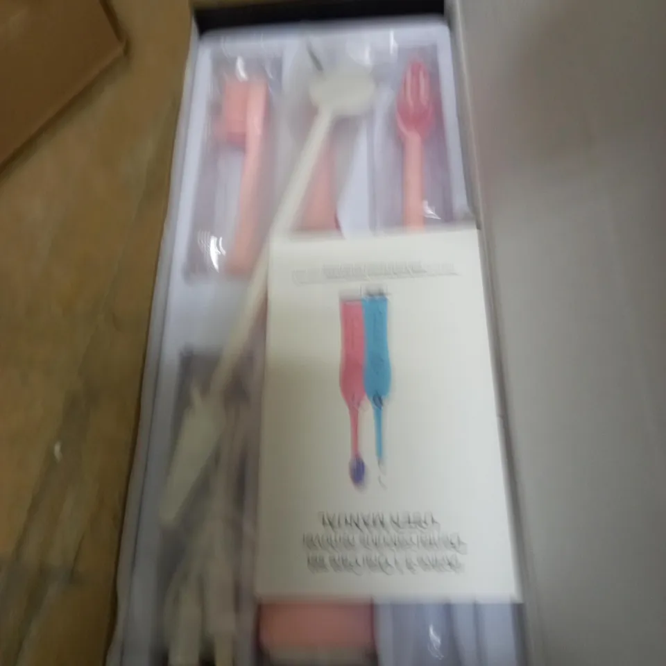 SONIC TOOTHBRUSH + CLEANER SET