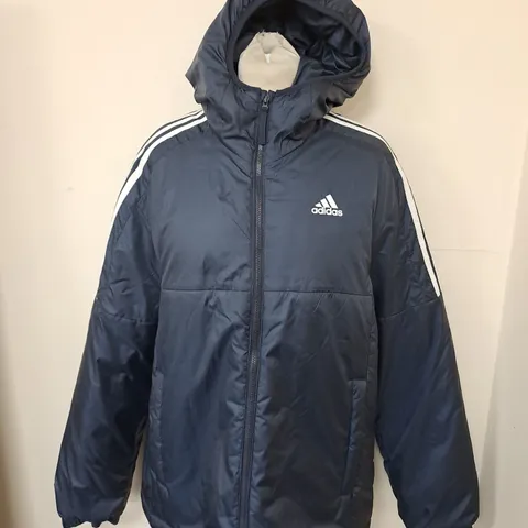 ADIDAS HOODED JACKET UK SIZE MEDIUM