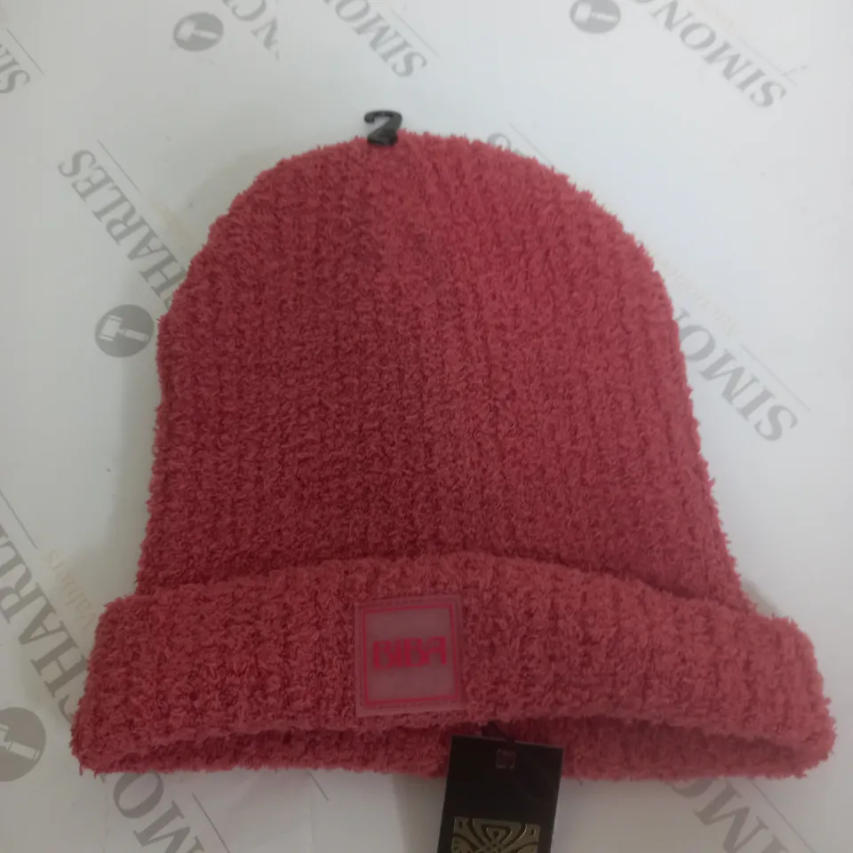 BIBA TEDDY BEANIE RED BEANIE 