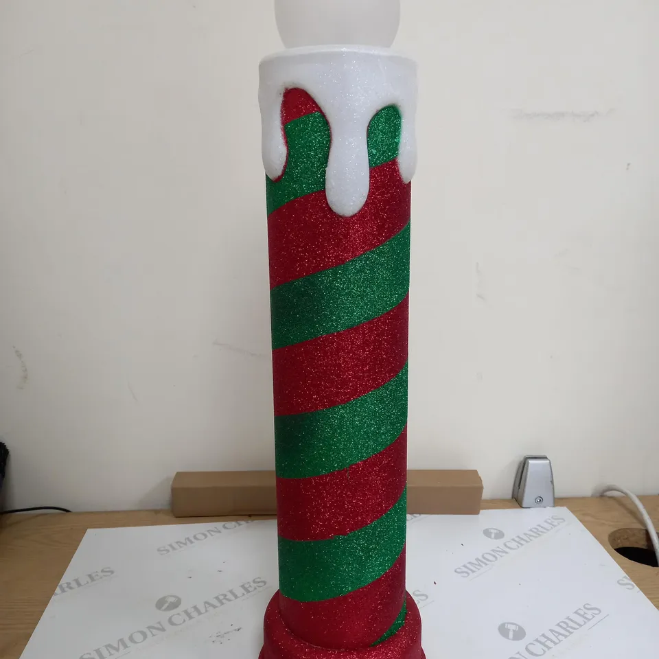 MR CHRISTMAS INDOOR/OUTDOOR LIGHT UP CANDLE