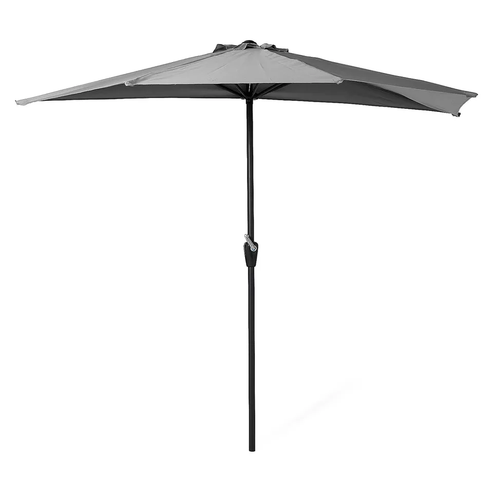 INNOVATORS SPACE-SAVING 2.7M X 3.8CM HALF PARASOL