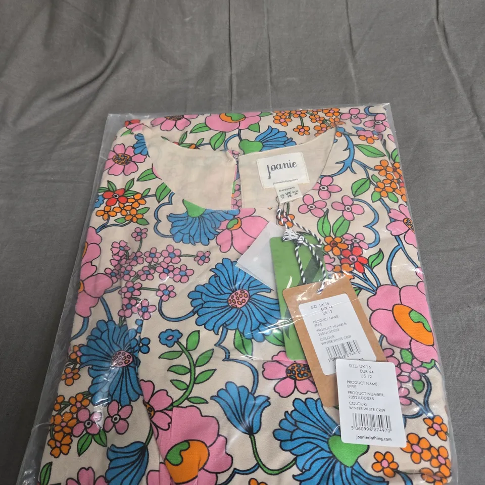 BAGGED JOANIE EFFIE FLORAL DRESS SIZE 16