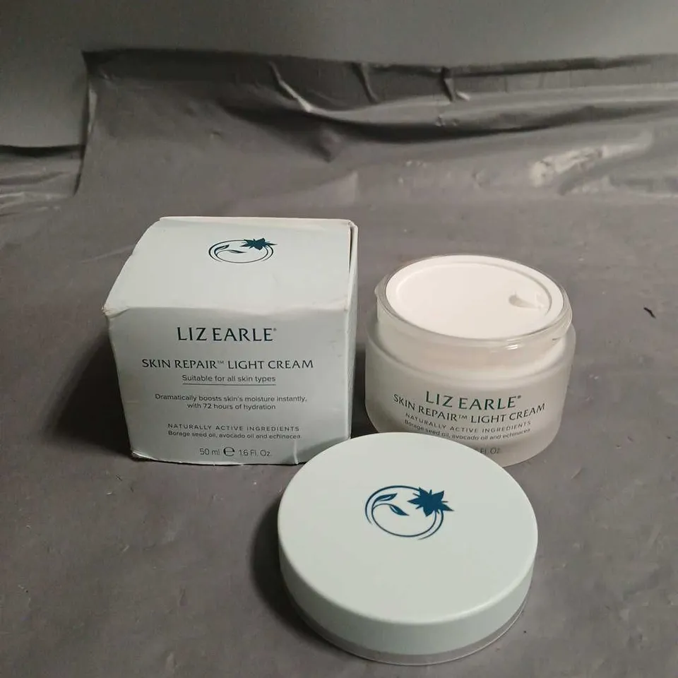 SEALED LIZ EARL SKIN REPAIR LIGHT CREAM 50ML