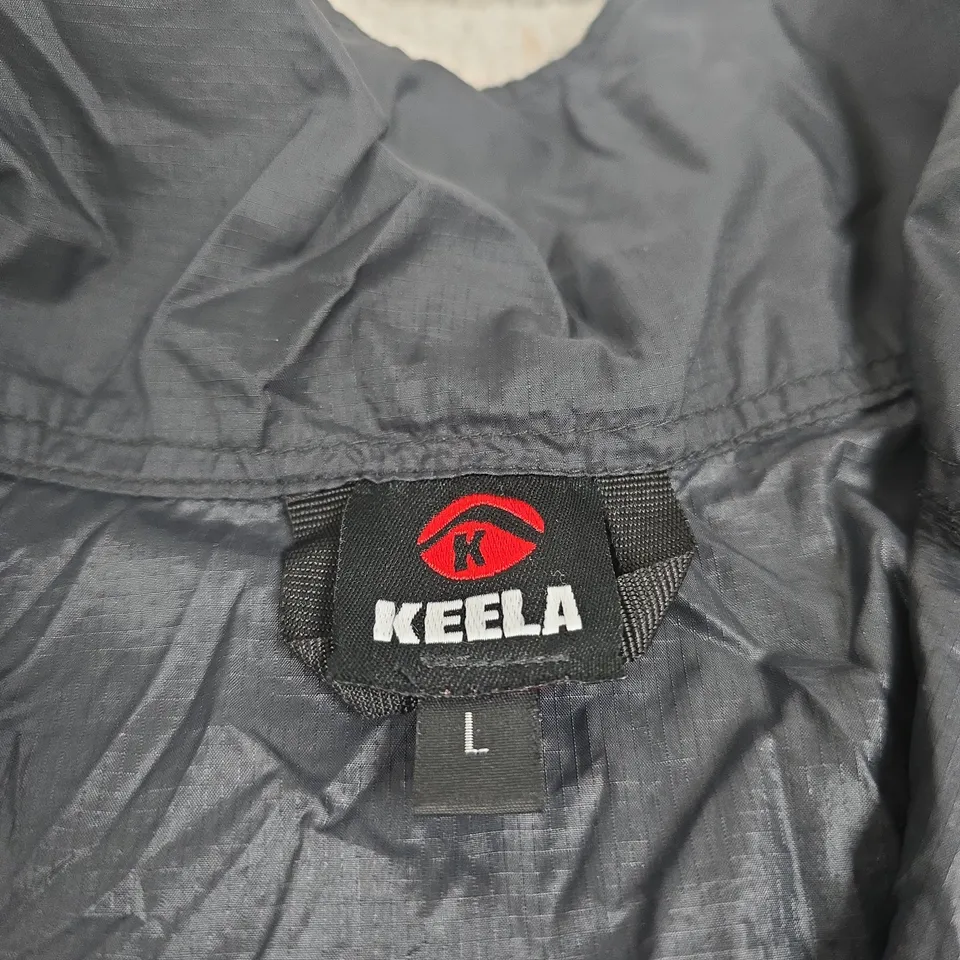 KEELA WATERPROOF SHELL JACKET – BLACK, UK L