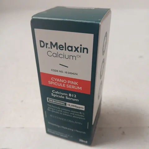 BOXED DR.MELAXIN CEMENRETE CYANO PINK SPICULE SERUM 30ML