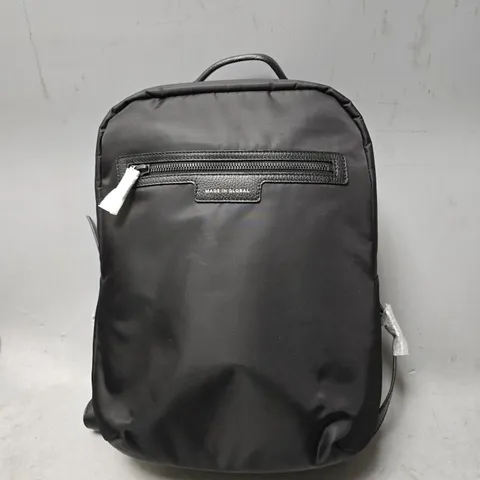 MADE IN GLOBAL BACKPACK IN BLACK 