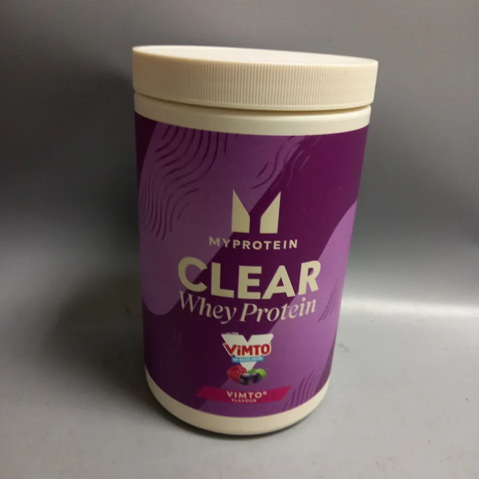 MYPROTEIN CLEAR WHEY PROTEIN POWDER 522G VIMTO FLAVOUR