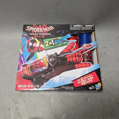 SPIDER-MAN INTO THE SPIDERVERSE SUPER WEB SLINGER
