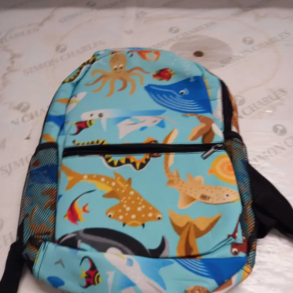 KIDS UNDER THE SEA BACKPACK