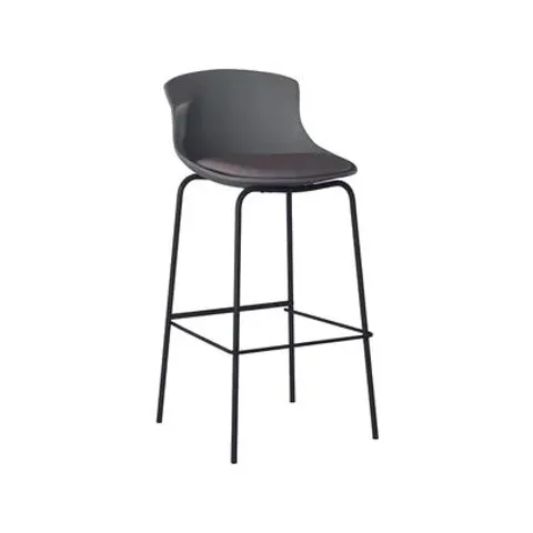 BOXED ALPHASON FURNITURE HELENA GREY BAR STOOL