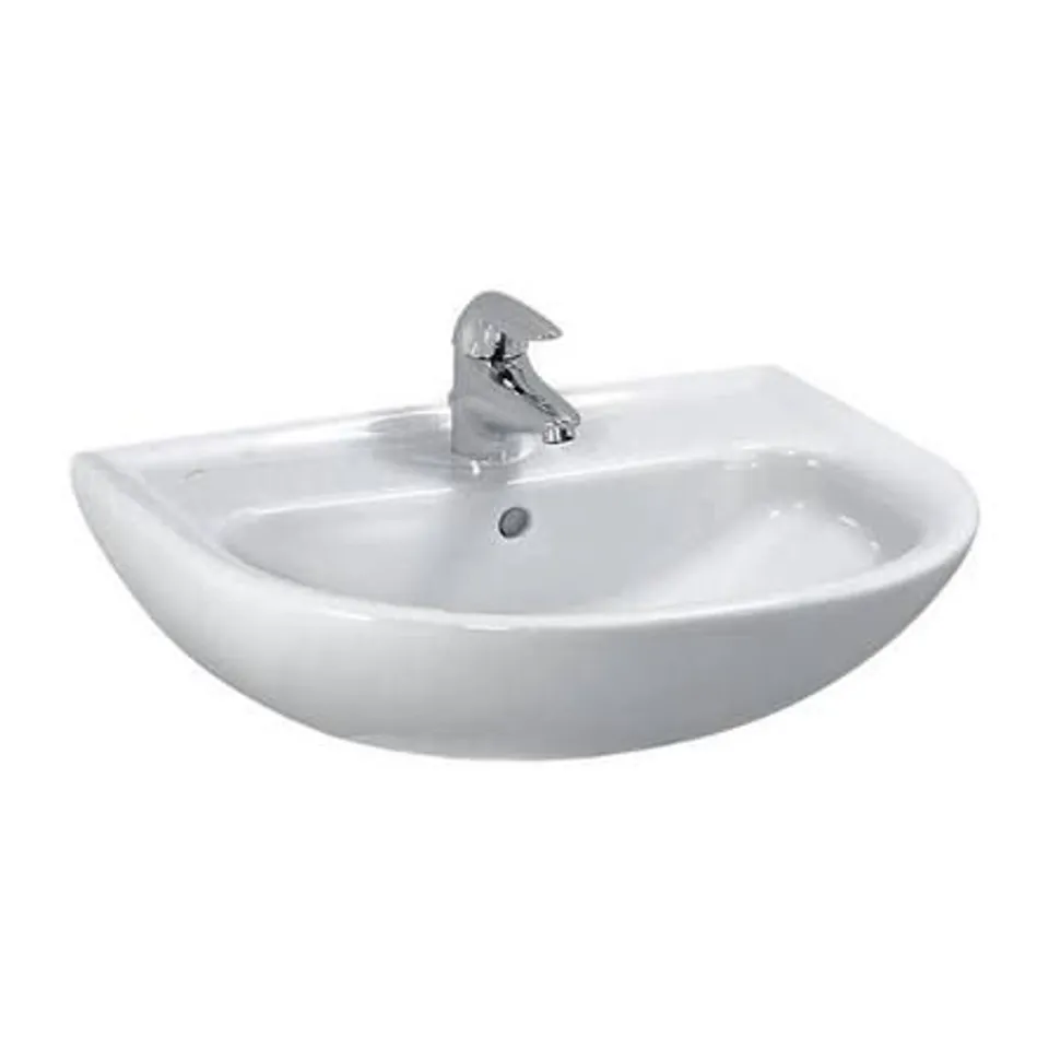 BRAND NEW BOXED LAUFEN WALL-HUNG WASHBASIN ALPINE WHITE