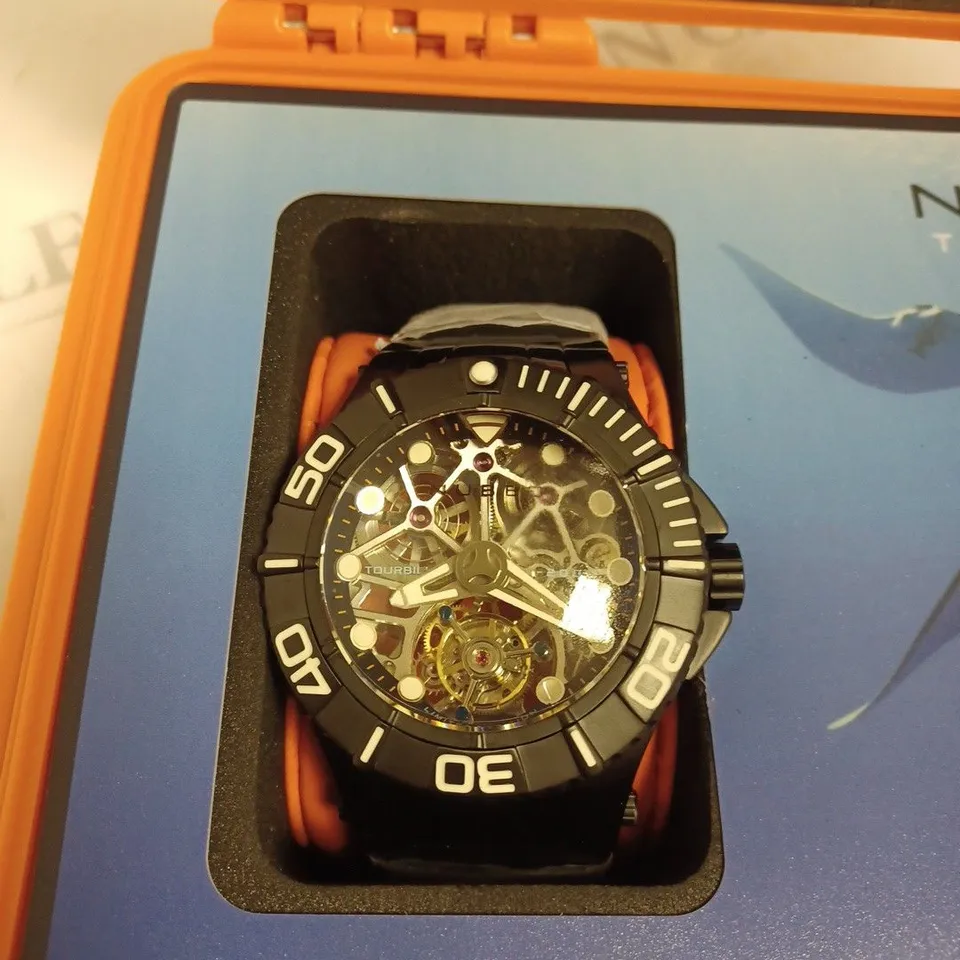 BOXED NUBEO LIMITED EDITION 83/125 BLACK WATCH 