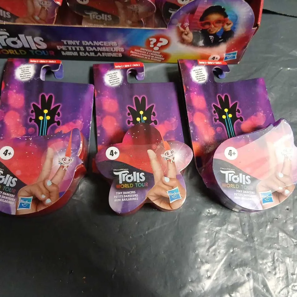 TROLLS WORLD TOUR TINY DANCERS SERIES 2 MYSTERY MINI BALLERINAS SET OF 12