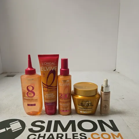 L’ORÉAL PARIS ELVIVE DREAM LENGTHS HAIR CARE SET + TINTED SERUM (5 PIECES)