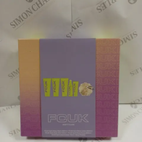 BOXED SEALED FCUK KEEP IT CLEAN SHOWER GIFT SET
