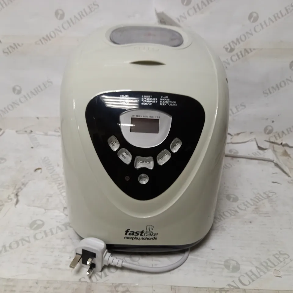 MORPHY RICHARDS MULTI-USE FASTBAKE BREADMAKER