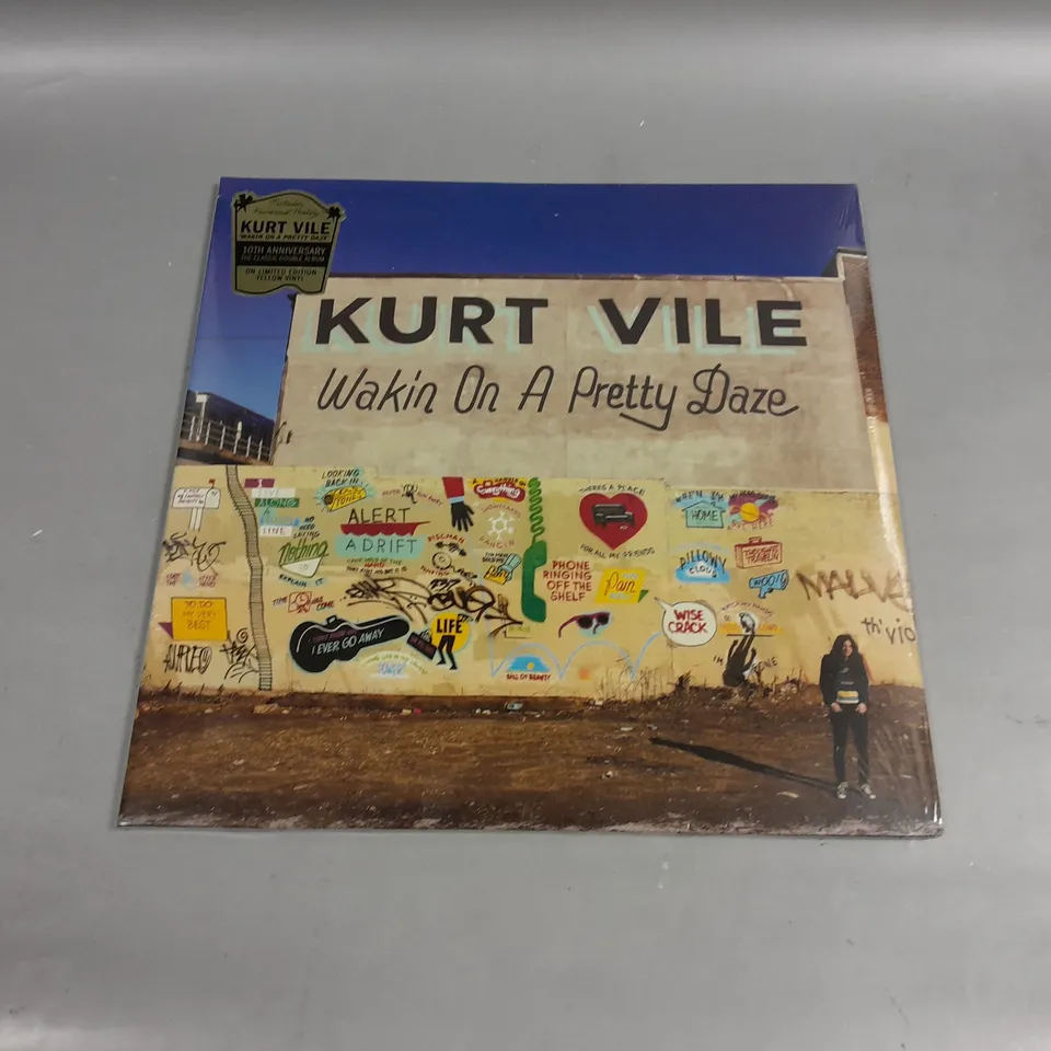 SEALED KURT VILE WALKING ON A PRETTY DAZE VINYL 