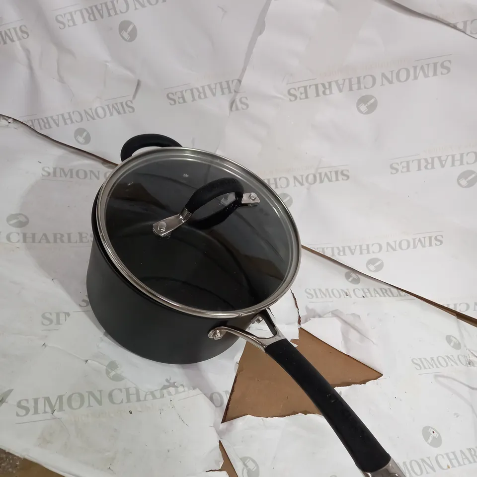 CIRCULON MOMENTUM HARD ANODISED SAUCEPAN SET 