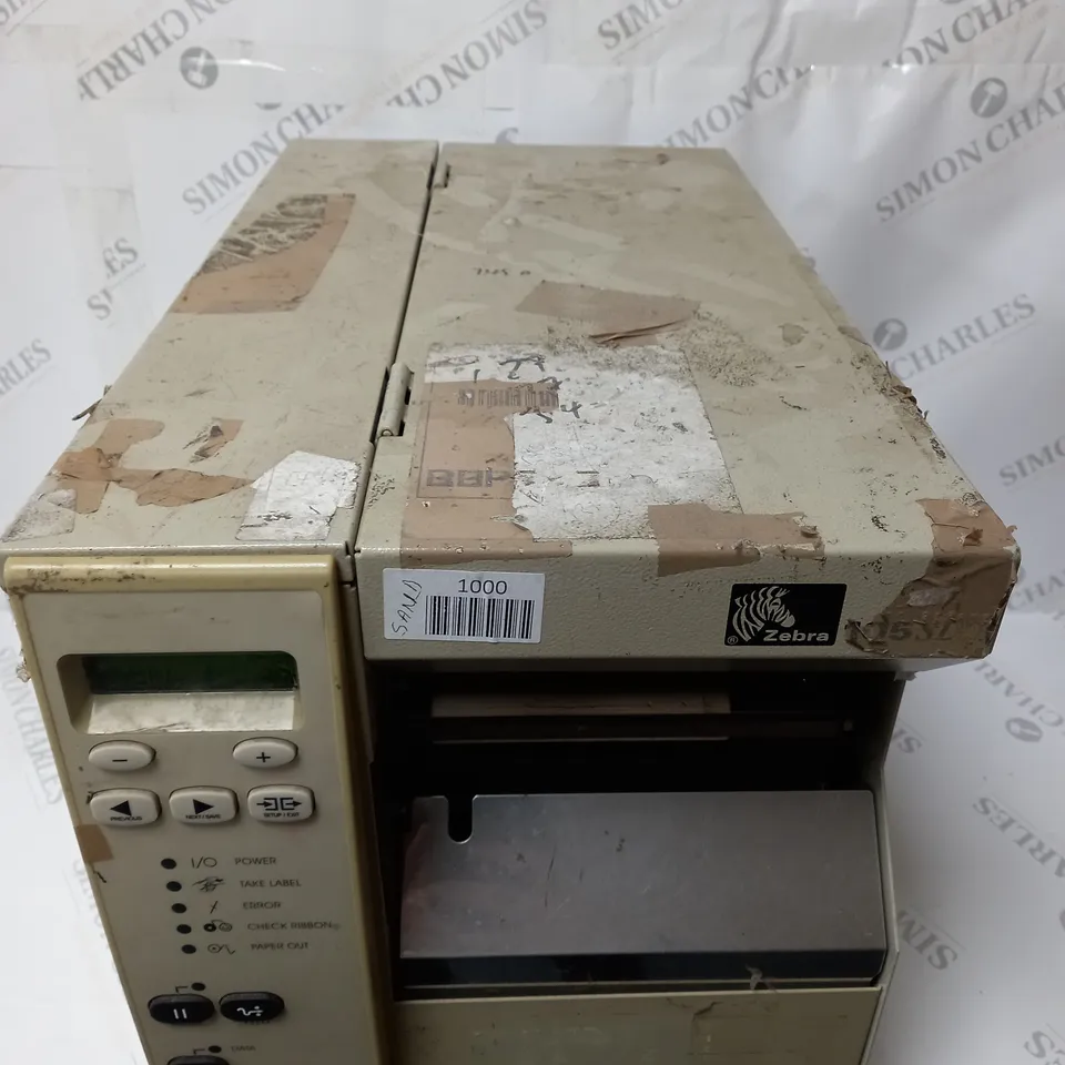 ZEBRA INDUSTRIAL BARCODE LABEL PRINTER 105SL