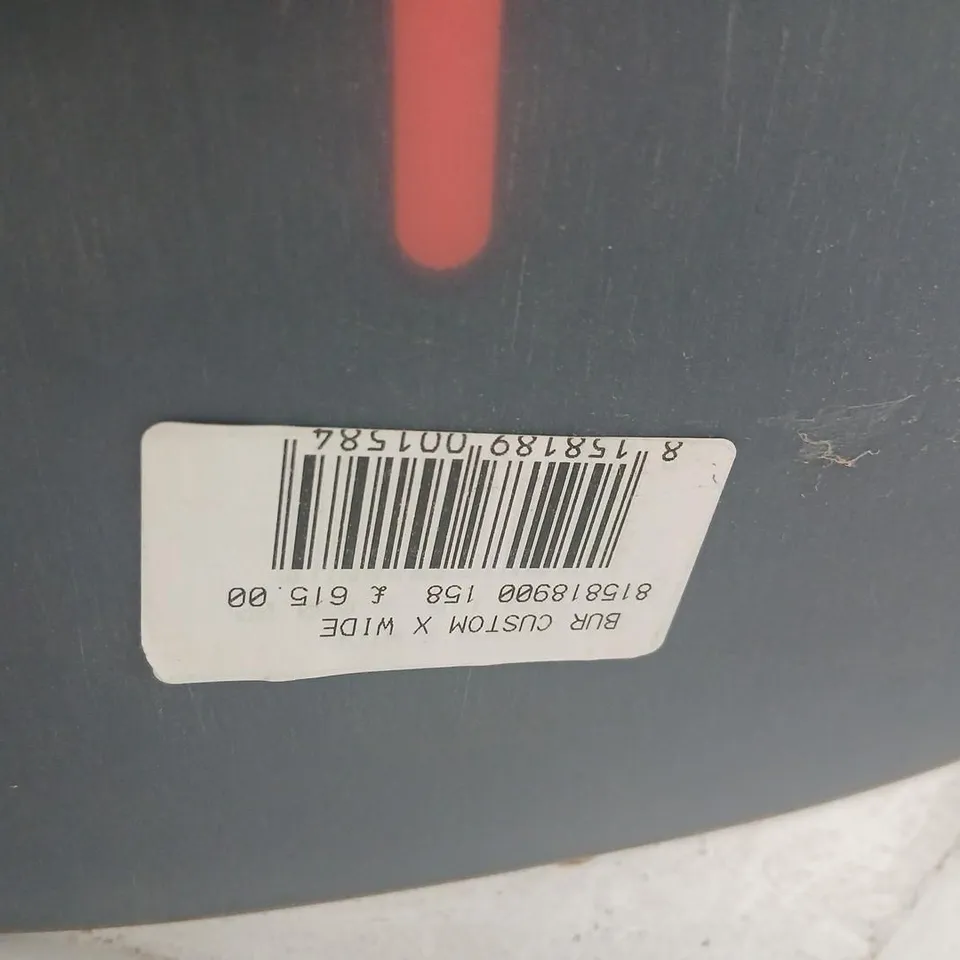 BURTON CUSTOM X WIDE SNOWBOARD – USED