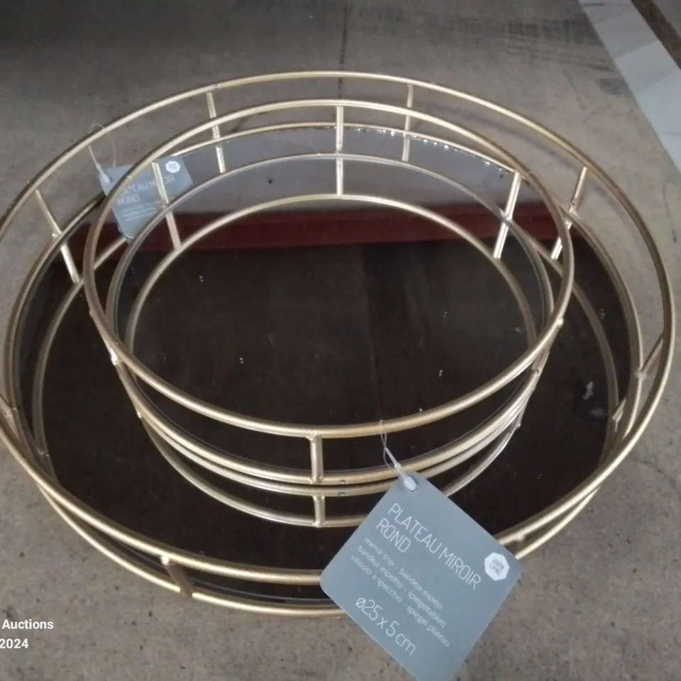 CROMARTIE MIRROR SERVING TRAY