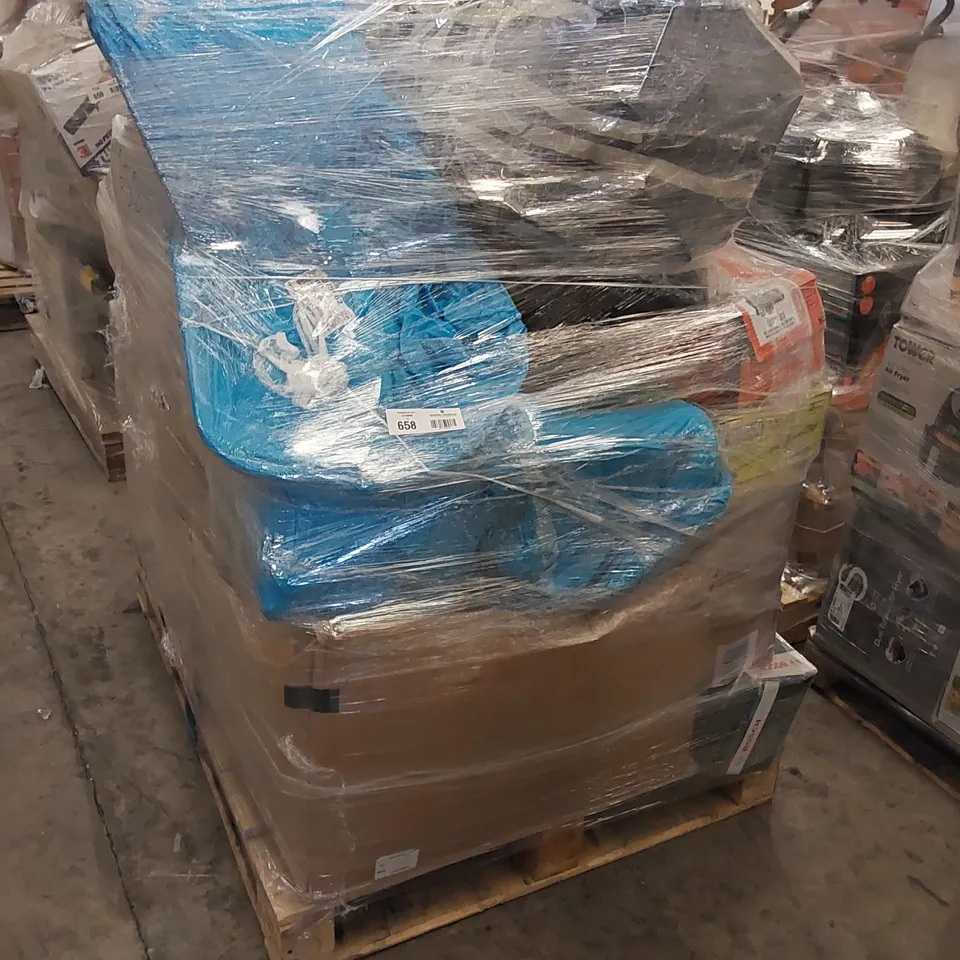 PALLET OF APPROXIMATELY 19 ASSORTED ELECTRONIC AND HOUSEHOLD ITEMS TO INCLUDE 