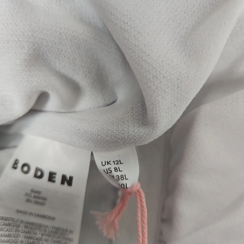 BODEN COLOUR-BLOCK ONE-PIECE SWIMSUIT, UK 12L (EU 38L, US 8L)