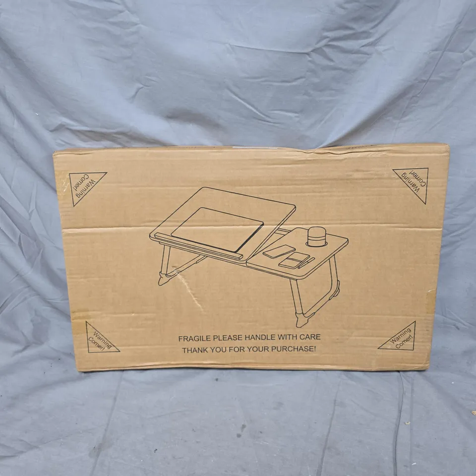 LAPTOP DESK – PORTABLE LAPTOP TABLE, BOXED 