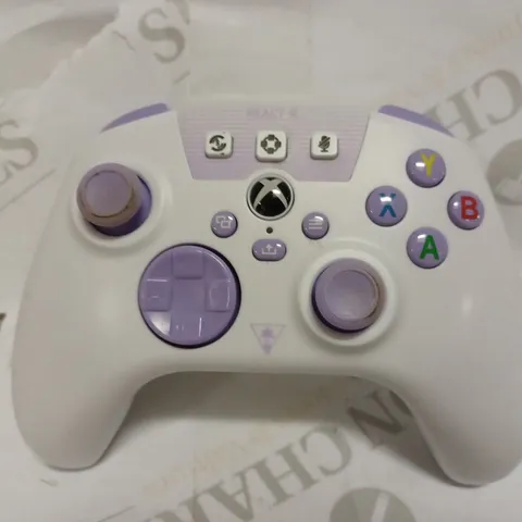 XBOX TURTLE BEACH REACT-R CONTROLLER - LILAC AND WHITE