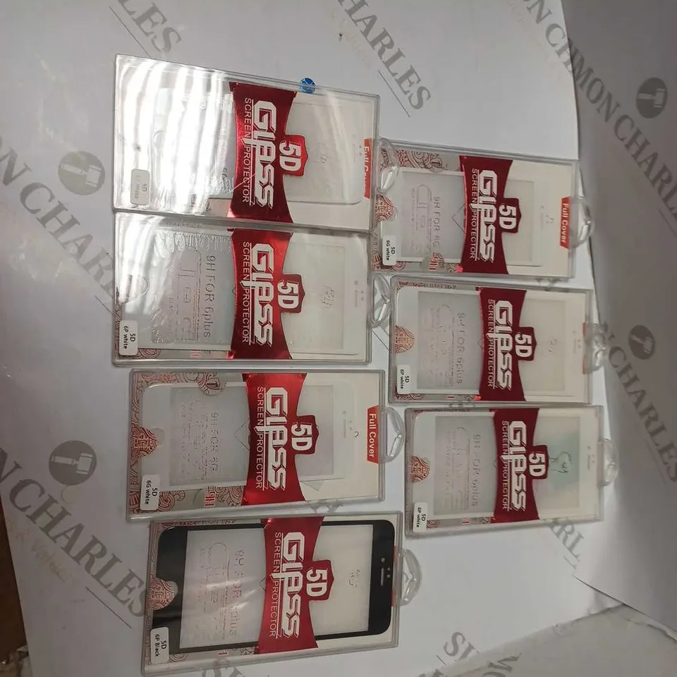 LOT OF SEVEN GLASS SCREEN PROTECTORS