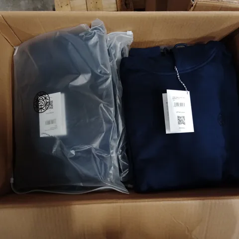 BRAND NEW BRASS MONKEY unisex HOODIES - APPROXIMATELY 10X // NAVY // bmaw24unh01 // SIZE: l