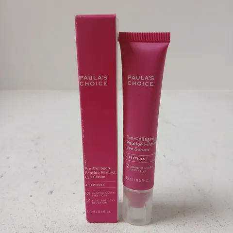 PAULA'S CHOICE PRO-COLLAGEN PEPTIDE FIRMING EYE SERUM β 15 ML (BOXED)