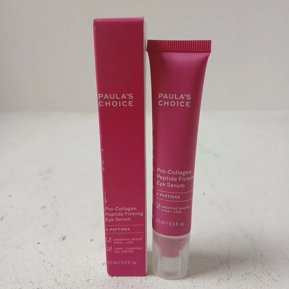 PAULA'S CHOICE PRO-COLLAGEN PEPTIDE FIRMING EYE SERUM – 15 ML (BOXED)