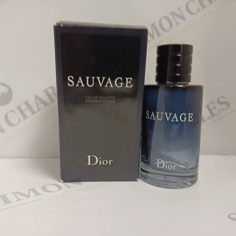 BOXED DIOR SAUVAGE EAU DE TOILETTE SPRAY - 100ML