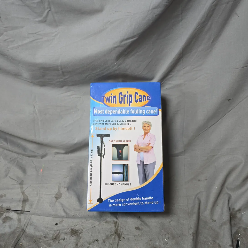 TWIN GRIP CANE BOXED MOBILITY
